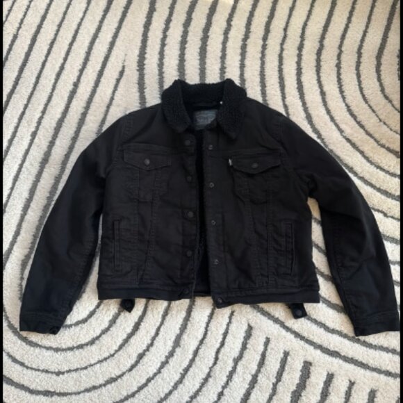 Levi's Sherpa Trucker Jacket Women's - Picture 1 of 4